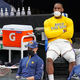 LeBron enjoying February as much as the rest of us. Pull your mask up.